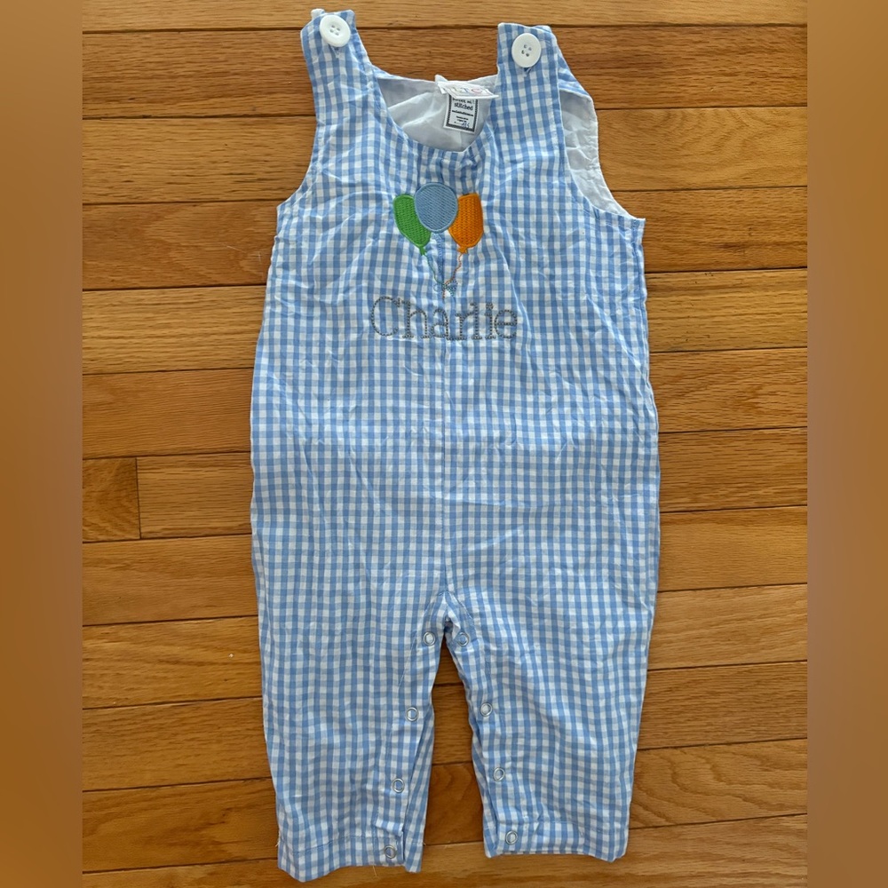 “Charlie” Birthday Romper